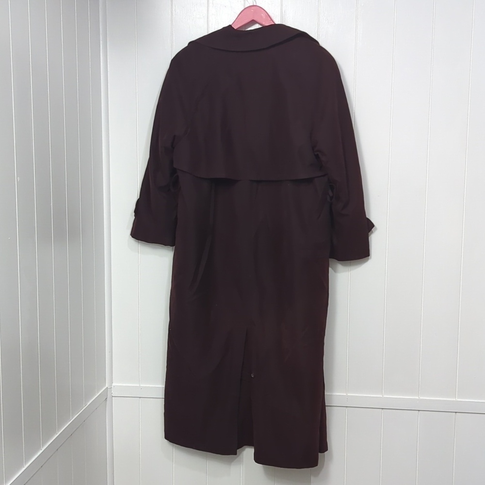 🎵 Vintage London Fog Brown Trench Coat - Picture 8 of 10